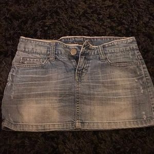 Jean skirt